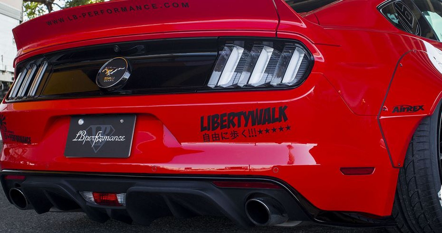 Ngam “ngua hoang” Ford Mustang Liberty Walk sieu khung-Hinh-8